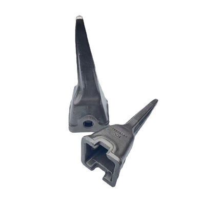 48HRC-52HRC Răng gầu rèn Răng đá để chống ăn mòn máy xúc đào
