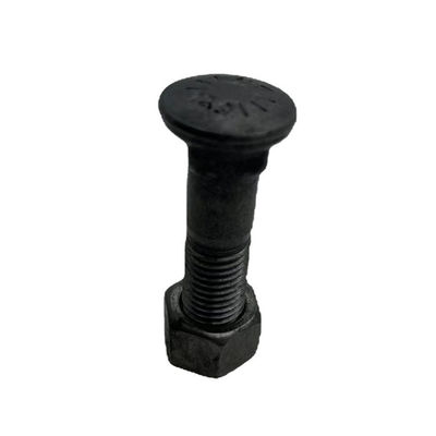 Bền bỉ M36 Bulldozer Track Pad Bolts Nuts HRC52-58 Độ cứng cao